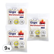 기가마시멜로우 마일드, 90g, 9개
