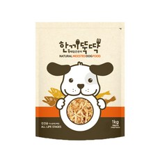 한끼뚝딱 황태와 소고기 반려동물 습식사료, 1kg, 1개