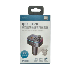 songwin 尚之宇 QC3.0 + PD LED藍牙車充, CAR3000