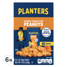 대상 플랜터스 허니 로스티드 피넛, 28g, 60개