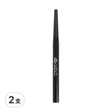 MEKO 濃密愛戀旋轉眼線筆 V-002, 24小時持久, 愛戀濃黑, 2支