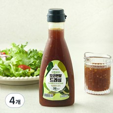 곰곰 저칼로리 오리엔탈 드레싱, 275g, 4개