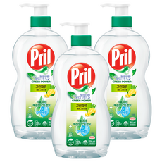 프릴 시크릿 오브 그린파워 주방세제 레몬그라스향, 700ml, 3개 700ml, 3개