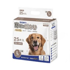 毛乾爽 寵物尿布墊 加厚款 L號 60x90公分, 25片入, 強力瞬吸, 鎖住水分, L(90 x 60cm), 25片, 1包