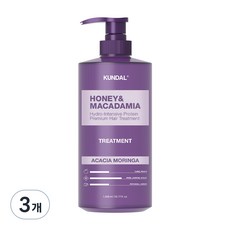 쿤달 트리트먼트 아카시아모링가향, 1.058L, 3개