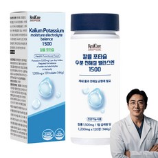 리얼케어 칼륨 포타슘 수분 전해질 밸런스엔 1500 144g, 1개, 120정 1개, 120정