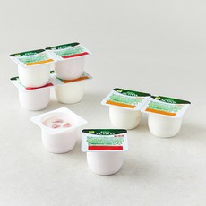 풀무원다논 액티비아 딸기 80g x 4개 + 복숭아 80g x 4개, 8개입, 1세트