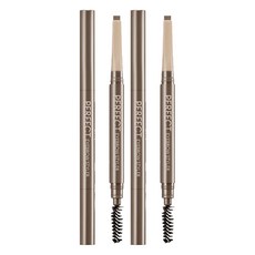 미샤 퍼펙트 아이브로우 스타일러 오토펜슬 0.15g, 라이트브라운, 2개