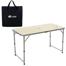 캠핑 테이블-추천-조아캠프 캠핑테이블 120 + 전용가방, 우드