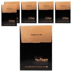 前額高級空氣假髮膠帶 40p 用於他的膠帶皮膚材料, 6個, 單色