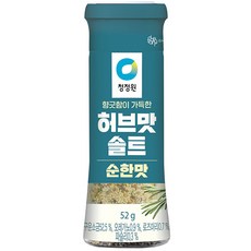 청정원 허브맛솔트 순한맛, 52g, 1개
