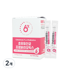 식스스텝 반려동물 초유 유산균 30p, 프로바이오틱스, 2개