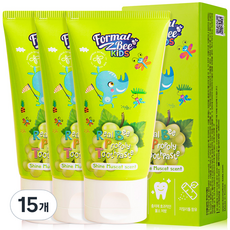 포멀비 키즈 리얼비 프로폴리 치약 샤인머스켓향, 60g, 15개