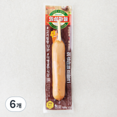 롯데햄 의성마늘 프랑크, 70g, 6개