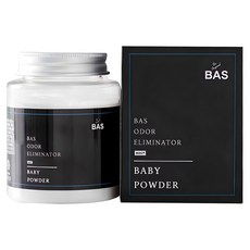 BAS 汽車除臭劑 Mini Plus 嬰兒爽身粉香氛, 160g, 1個