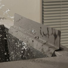 DEARCUS 屋簷水槽擋水板 標準, 1個, 深灰色