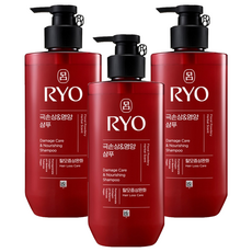 RYO 呂 損傷髮滋養洗髮精, 480ml, 3瓶