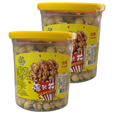 台灣親親 焦糖風味爆米花 250g*2桶