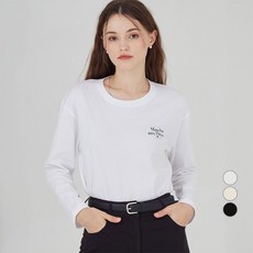 ELLEPARIS 여성용 Marche 긴팔 티셔츠