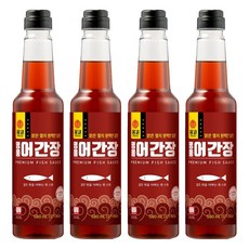몽고식품 몽고 어간장, 4개, 580ml