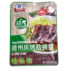 McCormick 味好美 德州炭烤肋排醬, 720g, 1盒