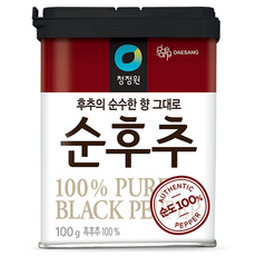 청정원 순후추, 100g, 1개