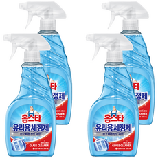 玻璃清潔噴霧, 4個, 500ml