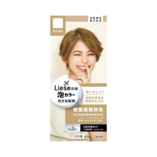 Liese 莉婕 泡沫染髮劑, 蜂蜜戚風棕色, 1盒