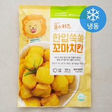 풀무원 풀스키즈 한입쏙쏙 꼬마치킨 (냉동), 1개, 500g - 뽀로로순살치킨