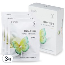 꽃을담다 나비티백 아카시아꽃차, 500mg, 3개입, 3개