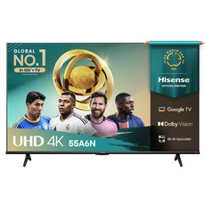HISENSE 4K UHD LED 스마트TV 55A6N, 139cm(55인치), 벽걸이형, 방문설치 139cm(55인치), 55A6N, 벽걸이형, 방문설치
