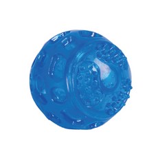 플라밍고 LED TPR 볼 반려견 장난감 7.5cm, 혼합색상, 1개