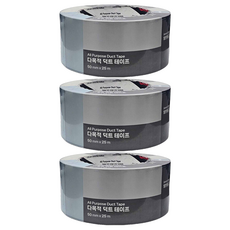 3M 多用途管道膠帶 銀色 50mm x 25m, 3個