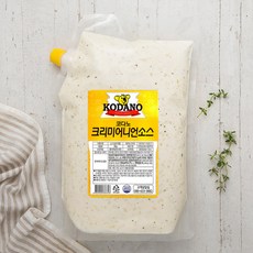 코다노 크리미어니언 소스, 2kg, 1개