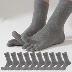 두발로 남성용 럭셔리 장목 발가락 양말 10켤레 발로 남성용 럭셔리 장목 발가락양말 10켤레
