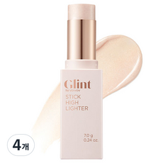 Glint 스틱 하이라이터 7g, 01 듀이 문, 4개