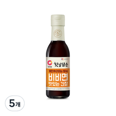 청정원 계란후라이와밥에 비비면 맛있는간장, 150g, 5개