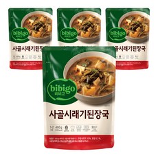 CJ bibigo 大醬湯調理包, 460g, 4包