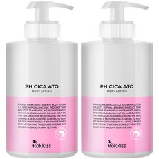 록키스 약산성 시카 아토 바디로션, 500ml, 2개