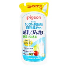 pigeon 貝親 奶瓶蔬果清潔劑 補充包, 700ml, 1包