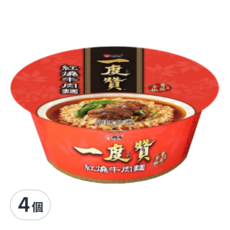維力 一度贊 紅燒牛肉麵 200g, 4入