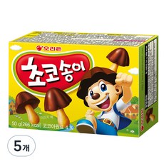 초코송이, 50g, 5개