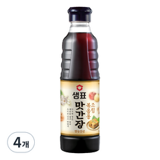 샘표 조림볶음용 맛간장, 500ml, 500mg, 4개