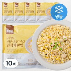 아임웰 곤약잡곡 닭가슴살 간장계란밥 (냉동), 200g, 10팩