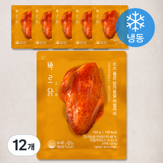 바르닭 소스 품은 닭가슴살 리얼커리 (냉동), 100g, 12개