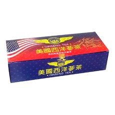 昊之蔘 是好蔘 美國西洋蔘茶 Set 50包, 添加純原皮粉光蔘末, 3g, 1盒