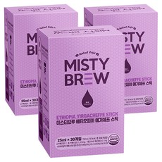 Mystivrew 埃塞俄比亞耶加雪菲液體棒荷蘭咖啡, 25ml, 30條, 3盒
