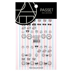 PASSET 美甲貼 ART-068, 德國產膠水, 優異黏著力, 德國墨水網印, ART68, 1包