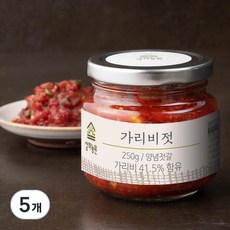 상하농원 가리비젓, 250g, 5개