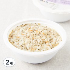 엘빈즈 완료기 13개월 엄마이유식 프로젝트이상 한우듬뿍 시금치아기밥, 160g, 2개, 혼합맛(한우/시금치)